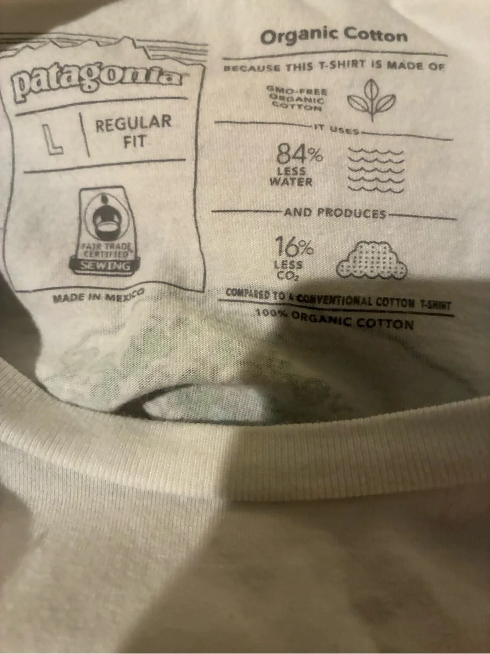 Patagonia Tokyo Short Sleeve Organic Cotton Tee - Size L